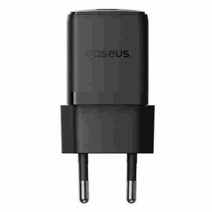 Baseus PD20W USB-C / Type-C Fast Charger With 1m Type-C Cable, Plug Type:EU Plug(Black)