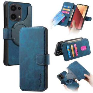 For Redmi Note 13 Pro 4G CaseNeo MagSafe RFID Anti-theft Retro Leather Phone Case(Blue)