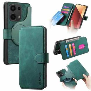 For Redmi Note 13 Pro 4G CaseNeo MagSafe RFID Anti-theft Retro Leather Phone Case(Green)