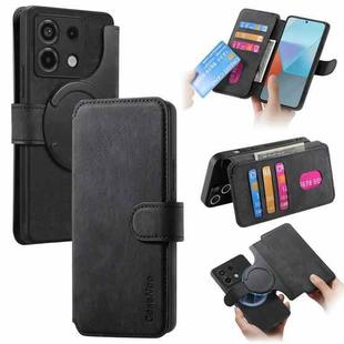 For Redmi Note 13 Pro 5G CaseNeo MagSafe RFID Anti-theft Retro Leather Phone Case(Black)