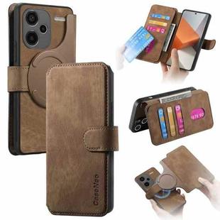 For Redmi Note 13 Pro+ 5G CaseNeo MagSafe RFID Anti-theft Retro Leather Phone Case(Brown)