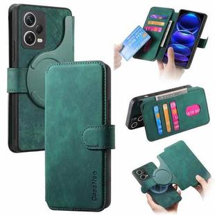 For Redmi Note 12 Pro 5G CaseNeo MagSafe RFID Anti-theft Retro Leather Phone Case(Green)