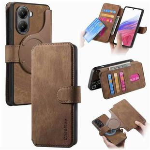 For Xiaomi Poco X7 Pro CaseNeo MagSafe RFID Anti-theft Retro Leather Phone Case(Brown)