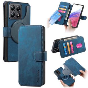 For Xiaomi 14T Pro CaseNeo MagSafe RFID Anti-theft Retro Leather Phone Case(Blue)