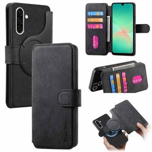 For Samsung Galaxy A26 5G CaseNeo MagSafe RFID Anti-theft Retro Leather Phone Case(Black)