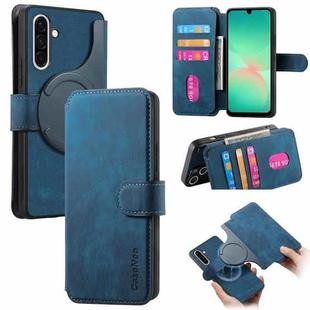 For Samsung Galaxy A26 5G CaseNeo MagSafe RFID Anti-theft Retro Leather Phone Case(Blue)