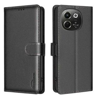 For Tecno Pova 6 Neo 5G / Spark 30 5G Litchi Texture RFID Anti-theft Leather Phone Case(Black)