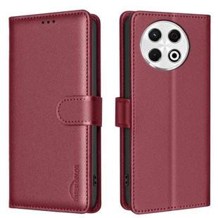 For Tecno Spark 30 Pro 4G Litchi Texture RFID Anti-theft Leather Phone Case(Red)