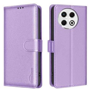 For Tecno Spark 30 Pro 4G Litchi Texture RFID Anti-theft Leather Phone Case(Purple)