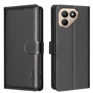 For Tecno Pova 7 Pro 5G Litchi Texture RFID Anti-theft Leather Phone Case(Black)
