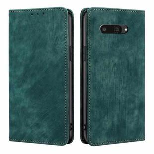 For Kyocera Digno SX4 5G RFID Anti-theft Brush Magnetic Leather Phone Case(Green)