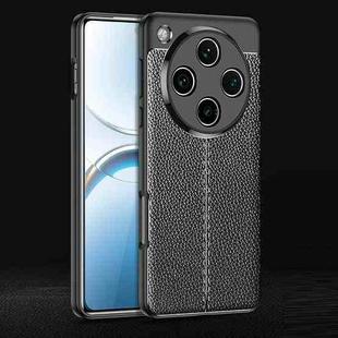 For OPPO Find X8 Litchi Texture Shockproof TPU Phone Case(Black)