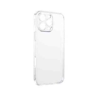 For iPhone 16 Pro Max TOTU PC-1 Soft Series Precision Lens Holes TPU Phone Case(Transparent)