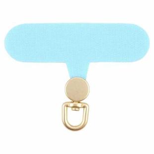 360 Degree Rotation Mobile Phone Lanyard Fixing Gasket(Sky Blue)