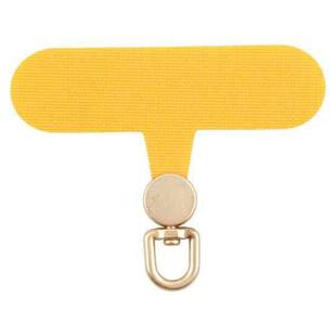 360 Degree Rotation Mobile Phone Lanyard Fixing Gasket(Yellow)