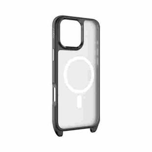 For iPhone 16 Pro Max TOTU PC-26 Skin Feel MagSafe Magnetic Lanyard Hole Phone Case(White)