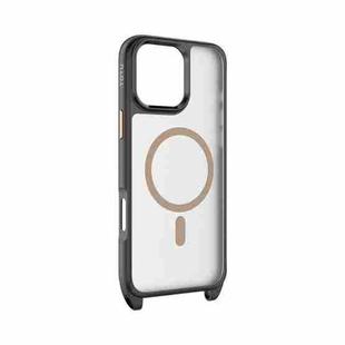 For iPhone 16 Pro TOTU PC-26 Skin Feel MagSafe Magnetic Lanyard Hole Phone Case(Gold)