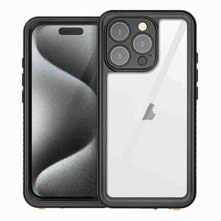 For iPhone 16 Pro Max RedPepper IP68 Waterproof Triple-proof Phone Case(Black)