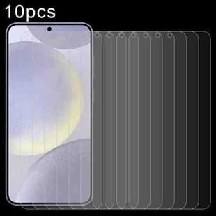 For Samsung Galaxy S24 5G 10pcs 0.26mm 9H 2.5D Tempered Glass Film