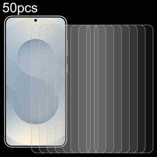 For Samsung Galaxy S25 Edge 5G 50pcs 0.26mm 9H 2.5D Tempered Glass Film