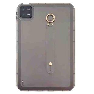 For Xiaomi Pad 6 / Pad 6 Pro Wristband Holder PC Hybrid TPU Soft Tablet Case(Black)