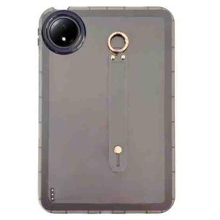 For Xiaomi Redmi Pad SE 8.7 Wristband Holder PC Hybrid TPU Soft Tablet Case(Black)