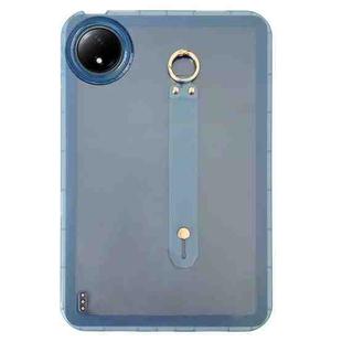 For Xiaomi Redmi Pad SE 8.7 Wristband Holder PC Hybrid TPU Soft Tablet Case(Blue)