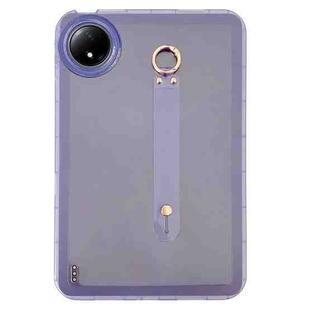 For Xiaomi Redmi Pad SE 8.7 Wristband Holder PC Hybrid TPU Soft Tablet Case(Purple)