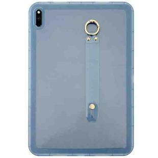 For Honor Pad V6 / V7 10.4 inch Wristband Holder PC Hybrid TPU Soft Tablet Case(Blue)
