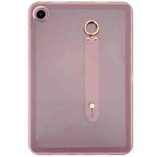 For Huawei Enjoy Tablet 2 10.1 Wristband Holder PC Hybrid TPU Soft Tablet Case(Pink)