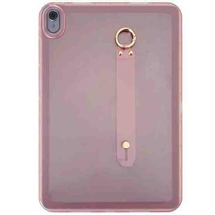 For Huawei MatePad 11.5 Wristband Holder PC Hybrid TPU Soft Tablet Case(Pink)