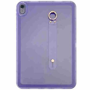 For Huawei MatePad 11.5 Wristband Holder PC Hybrid TPU Soft Tablet Case(Purple)