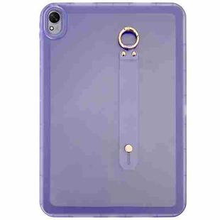 For Huawei MatePad 11.5 S Wristband Holder PC Hybrid TPU Soft Tablet Case(Purple)