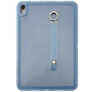 For Huawei MatePad Air 11.5 2023 Wristband Holder PC Hybrid TPU Soft Tablet Case(Blue)