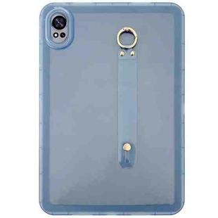 For Huawei MatePad Air 2024 Wristband Holder PC Hybrid TPU Soft Tablet Case(Blue)