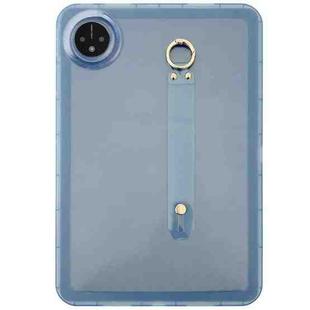 For Huawei MatePad Pro 11 2024 Wristband Holder PC Hybrid TPU Soft Tablet Case(Blue)