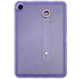 For Huawei MatePad SE 10.1 Wristband Holder PC Hybrid TPU Soft Tablet Case(Purple)