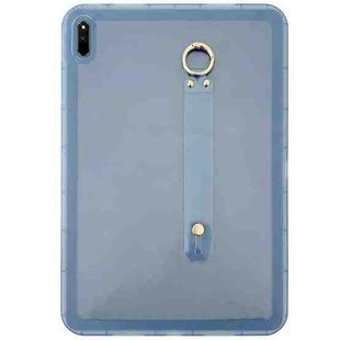 For Huawei MatePad SE 10.4 2022 Wristband Holder PC Hybrid TPU Soft Tablet Case(Blue)