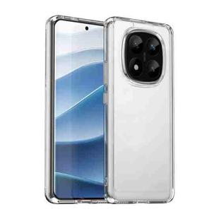 For Redmi Note 14 Pro+ 5G Candy Series TPU Phone Case(Transparent Grey)