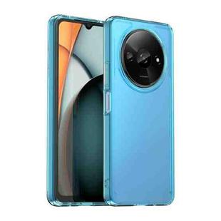 For Redmi A3x Candy Series TPU Phone Case(Transparent Blue)