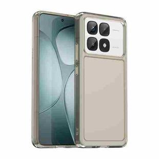 For Redmi K70 Ultra Candy Series TPU Phone Case(Transparent Grey)