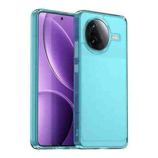 For Redmi K80 Candy Series TPU Phone Case(Transparent Blue)