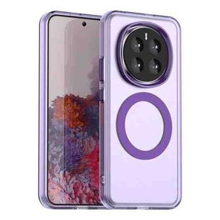 For Honor Magic7 Candy Magsafe PC Hybrid TPU Phone Case(Purple)