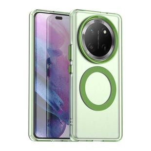 For Honor Magic7 Lite Candy Magsafe PC Hybrid TPU Phone Case(Green)