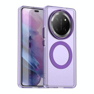 For Honor Magic7 Lite Candy Magsafe PC Hybrid TPU Phone Case(Purple)