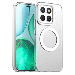 For Honor X8c 4G Candy Magsafe PC Hybrid TPU Phone Case(White)