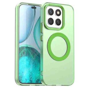 For Honor X8c 4G Candy Magsafe PC Hybrid TPU Phone Case(Green)