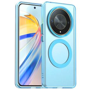 For Honor X50 Candy Magsafe PC Hybrid TPU Phone Case(Blue)