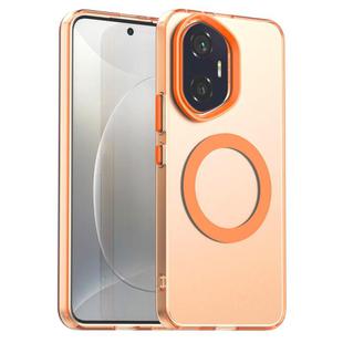 For Honor 300 Candy Magsafe PC Hybrid TPU Phone Case(Orange)