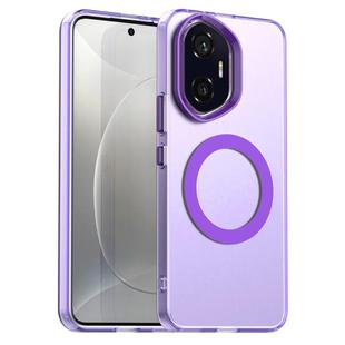 For Honor 300 Candy Magsafe PC Hybrid TPU Phone Case(Purple)